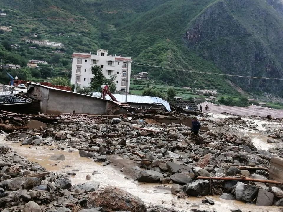 7·5木里縣山洪土石流災害預警避險案例