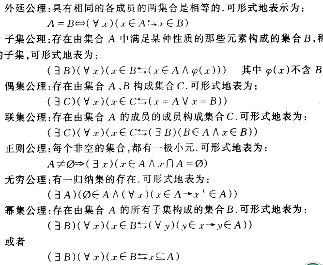 集合論公理系統