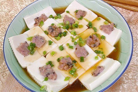 蒸釀豆腐角