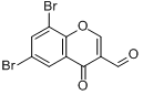 6,8-二溴-4-氧代-4H-1-苯並吡喃-3-甲醛