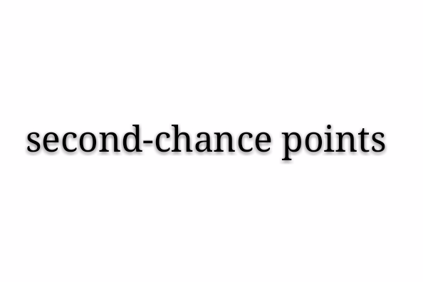 second-chance points