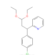 3-對氯苯基-3-（2-吡啶基）丙醛縮二乙醇