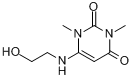 1,3-二甲基-6-（2-羥乙基）氨基脲嘧啶