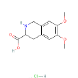 (S)-1,2,3,4-四氫-6,7-二甲氧基-3-異喹啉羧酸鹽酸鹽