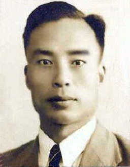 1936年去德國奧運會護照上的照片