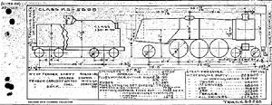 蒸汽機車圖紙