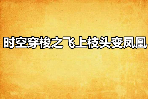 時空穿梭之飛上枝頭變鳳凰