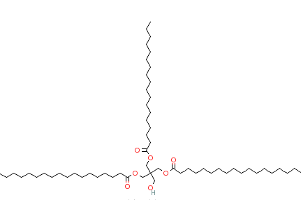 十八烷酸-2-（羥甲基）-2-[[（1-氧代十八烷基）氧基]甲基]-1,3-丙二基酯