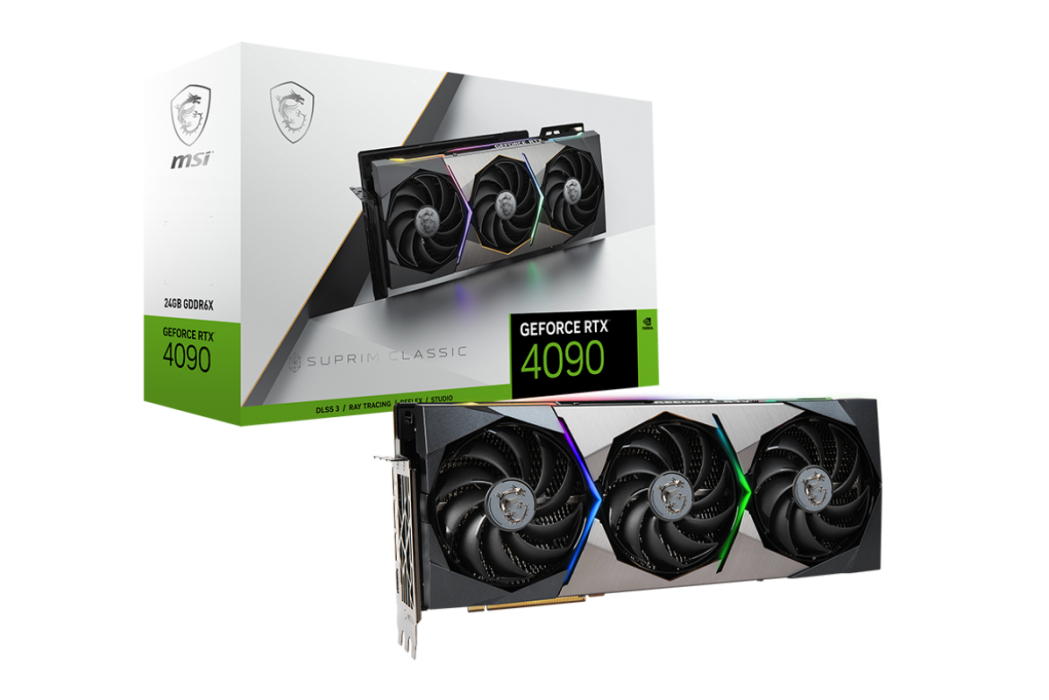 微星GeForce RTX 4090 SUPRIM CLASSIC 24G