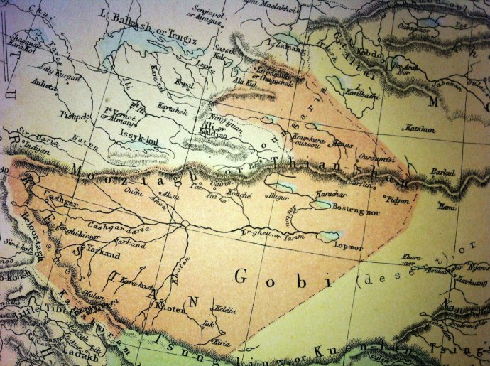 中國新疆局勢圖