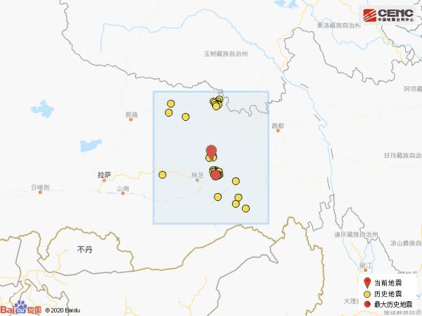 8·10波密地震