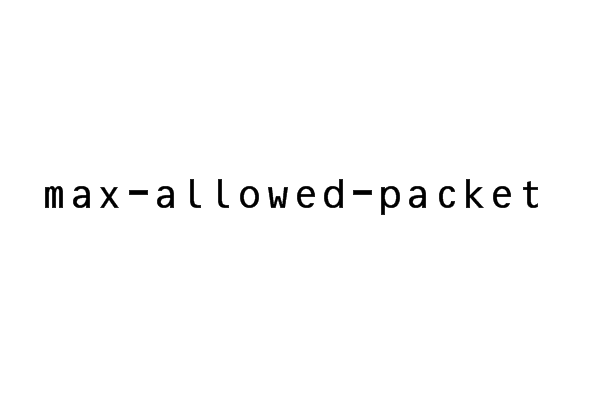 max-allowed-packet