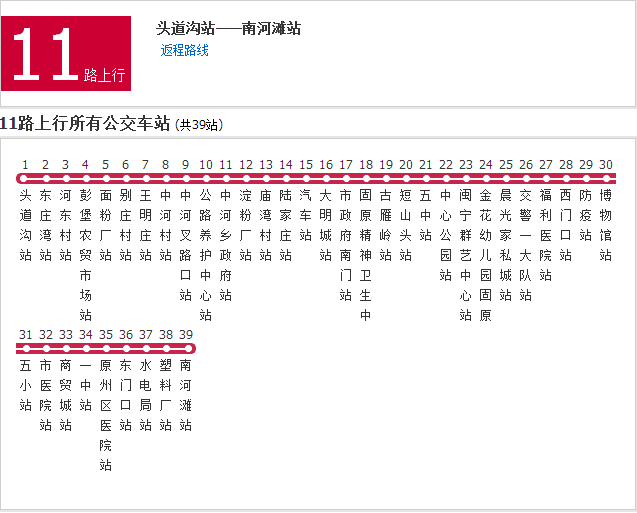 固原公交11路