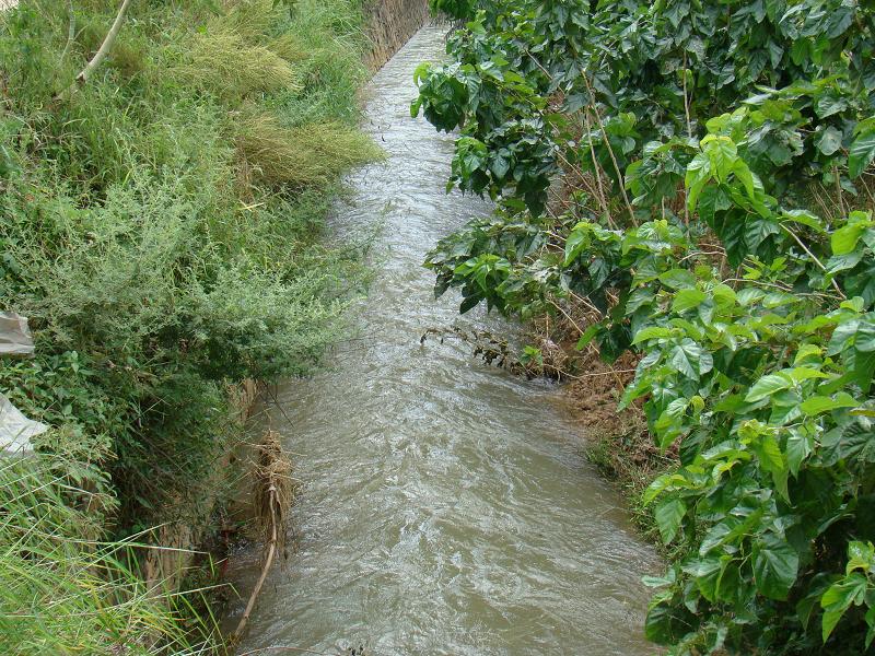 橋頭間自然村村內小河流