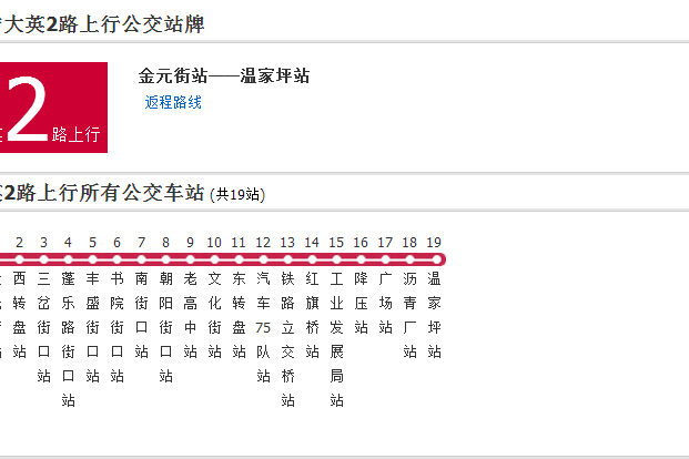 大英公交2路