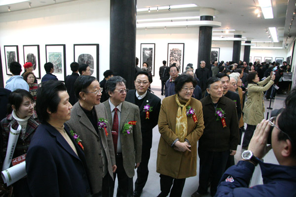 大山迴響(李寶林師生畫展)