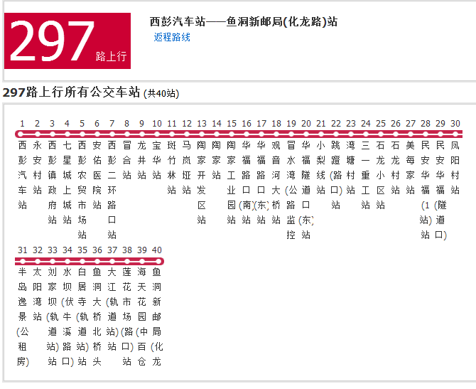 重慶公交297路