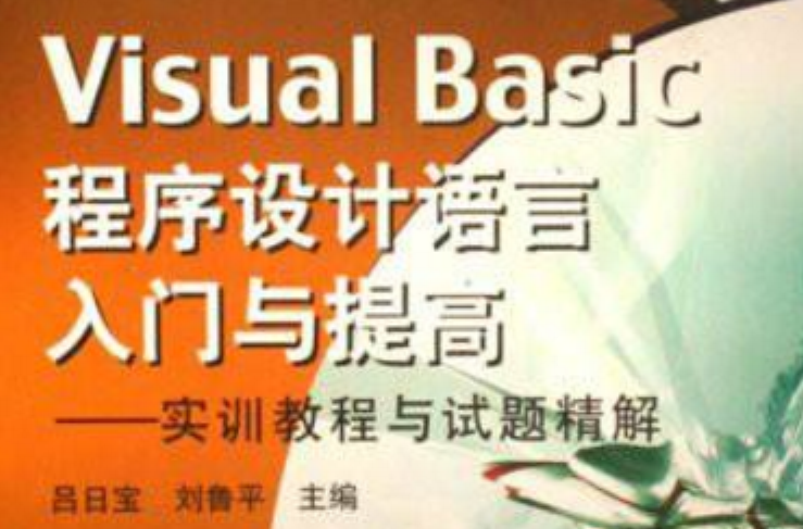 Visual Basic程式設計語言入門與提高：實訓教程與試題精解