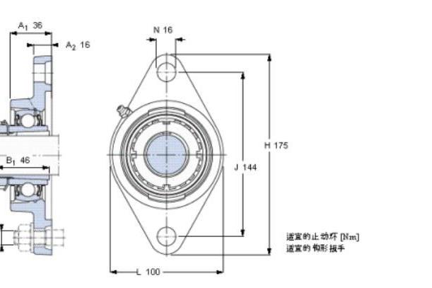 SKF FYTJ40KF軸承