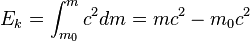 質能方程(E=mc^2)