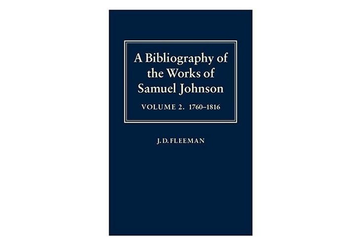 A Bibliography of the Works of Samuel Johnson