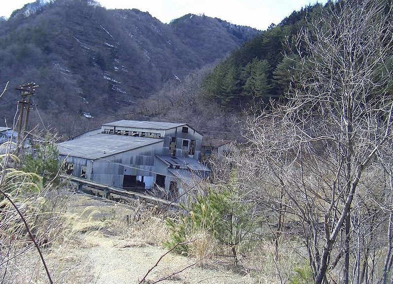 足尾銅山選礦場