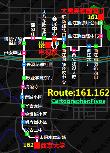 西安公交162路