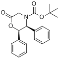 (2R,3S)-N-叔丁氧羰基-2,3-二苯基嗎啉-6-酮