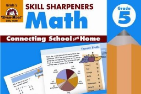 Skill Sharpeners Math, Grade 5