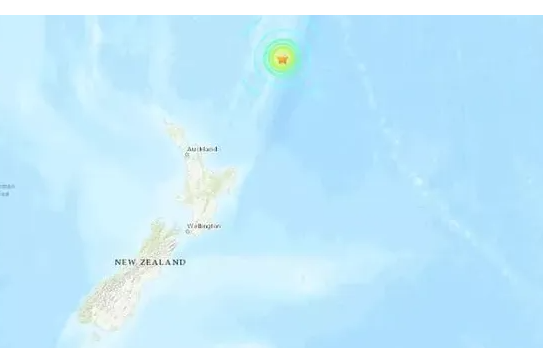 12·11紐西蘭克馬德克群島地震