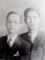 與梁紹文在西雅圖1935