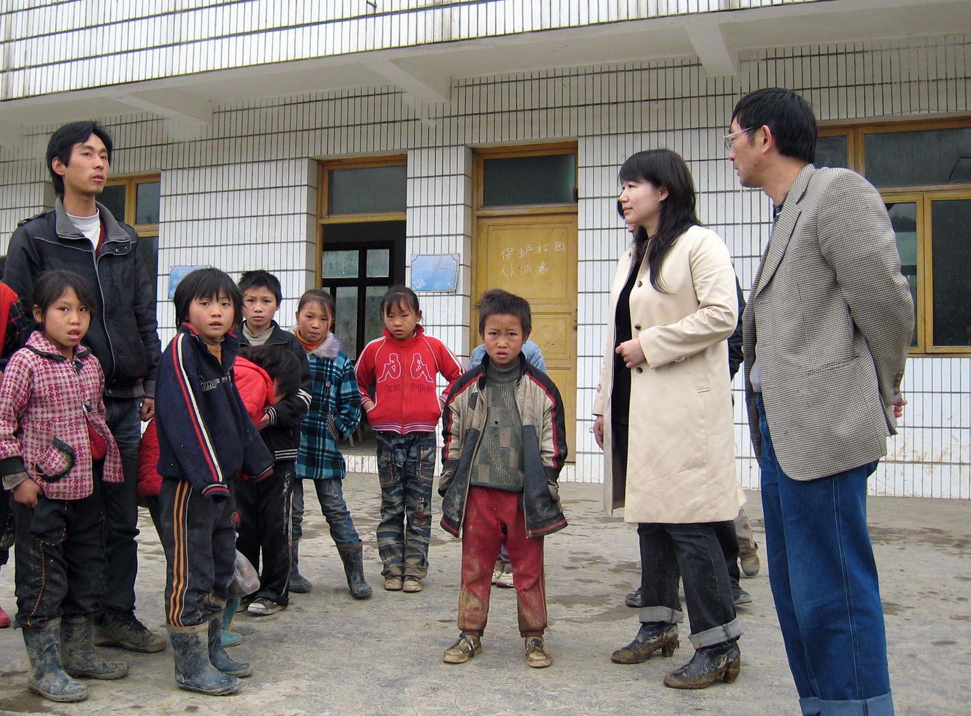 援助貴州畢節大方縣貧困山區國小