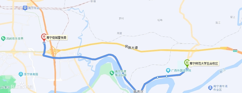 南寧公交D338路