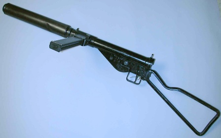 英國9mm司登（STEN）微聲衝鋒鎗