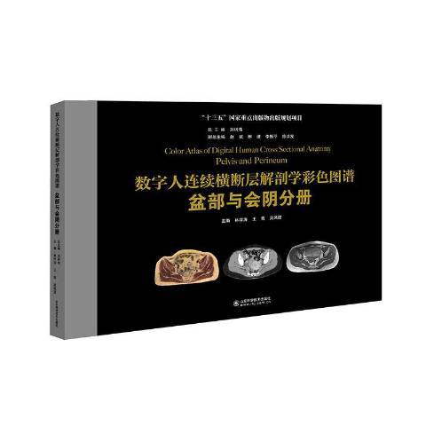 數字人連續橫斷層解剖學彩色圖譜。盆部與會陰分冊