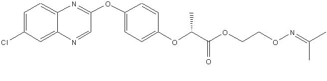 2-異亞丙基氨基氧乙基(R)-2-（4-（6-氯喹喔啉-2-基氧）苯氧基）丙酸酯