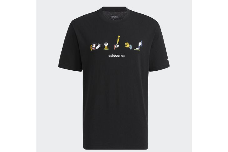 ADIDAS NEO M SPLF TEE 1 夏季運動短袖T恤