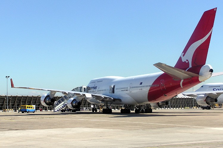 Qantas Boeing 747