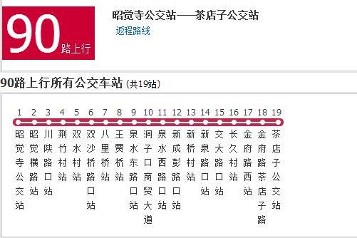 成都公交90路