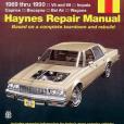 Chevrolet Full-size Models 1969-90 V6 and V8 Owner\x27s Workshop Manual