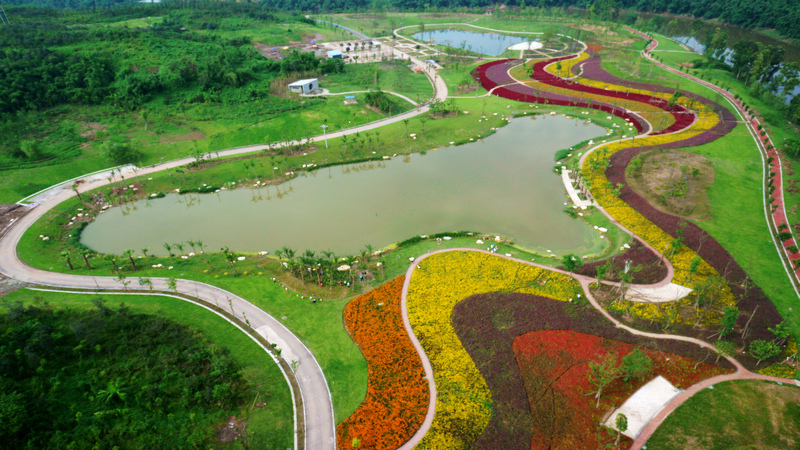 自貢市釜溪河濕地公園