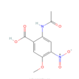 2-乙醯氨基-5-甲氧基-4-硝基苯甲酸