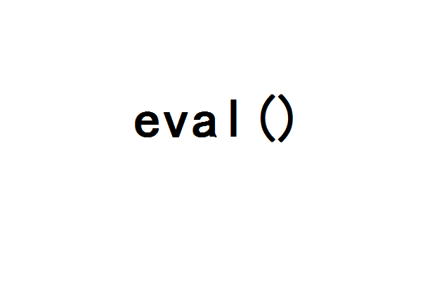 eval()