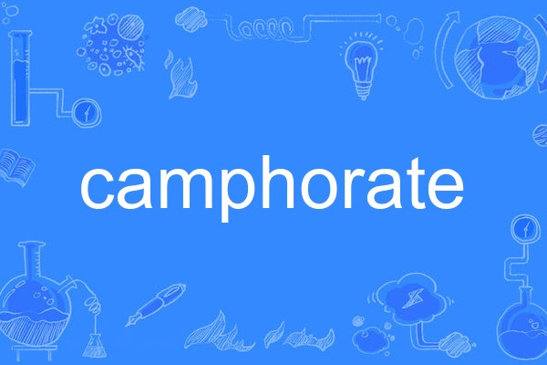 camphorate