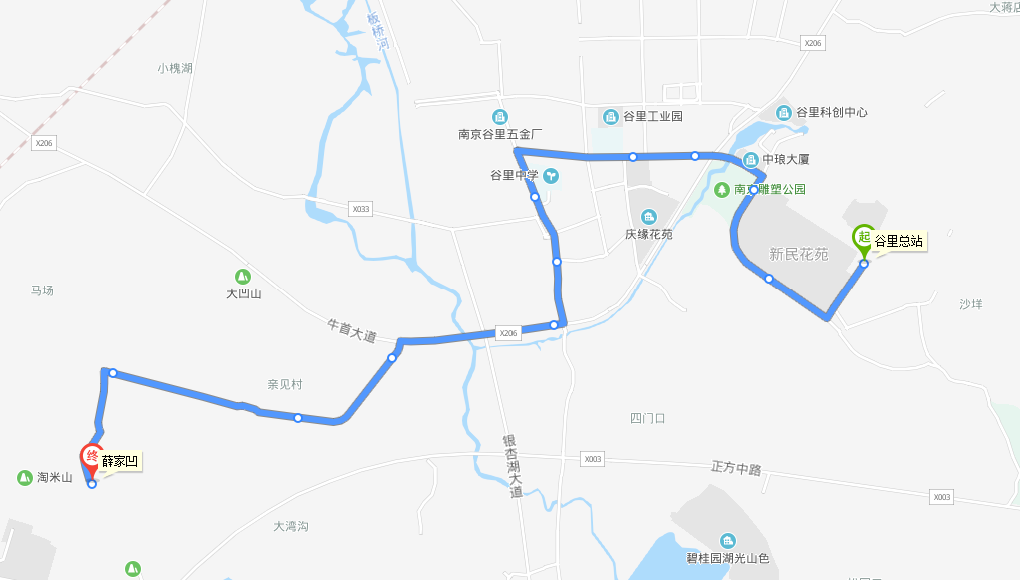 南京公交992路