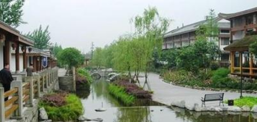 芙蓉古城大宅門紫玉園外景圖