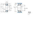 SKF 61819-2RS1軸承