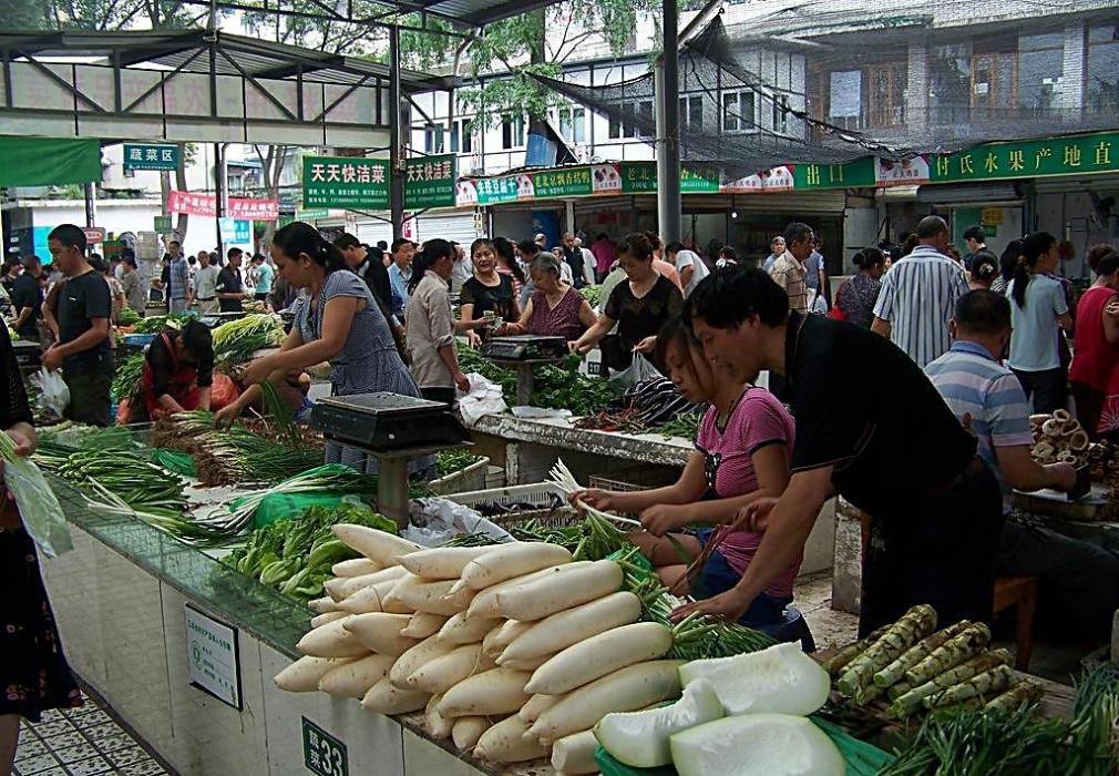 鹿鳴路菜市場