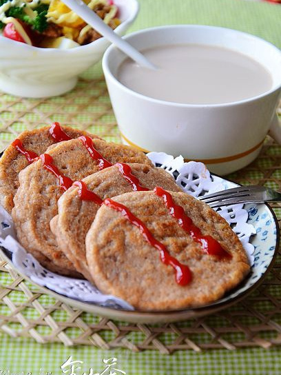 核桃豆漿核桃豆渣餅