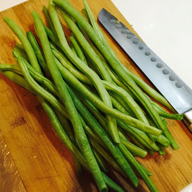 豆角鮮肉餃子